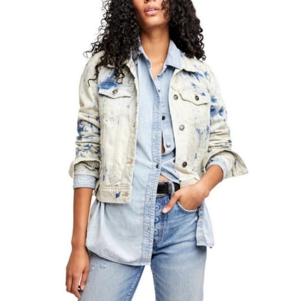 Free People / We The Free Rumors Denim Jacket, M